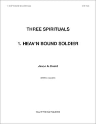 Heav'n Bound Soldier SATB choral sheet music cover Thumbnail